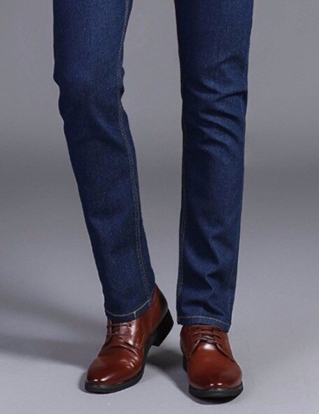 Men's shoes with jeans