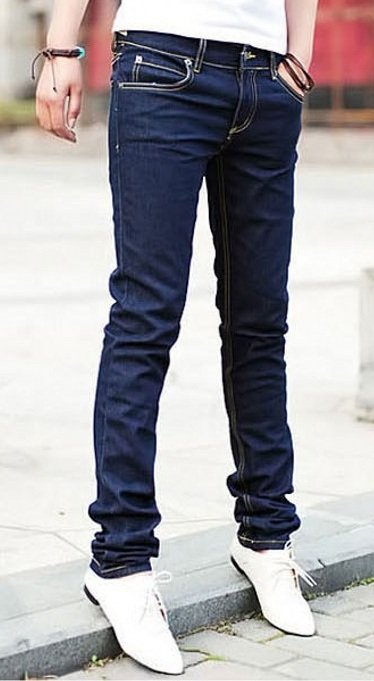 Skinny jeans and shoes for men